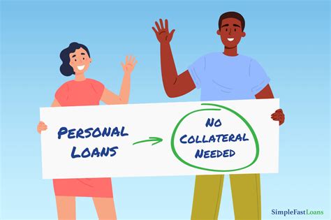 Loans without collateral .